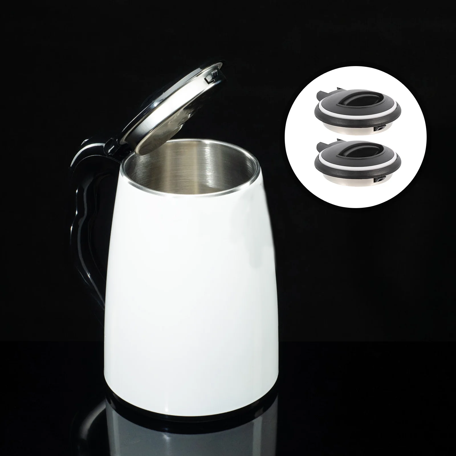 2 Pcs Kettle Lid Cover for Teakettle Ceramics Electric Accessories Pot An Fittings