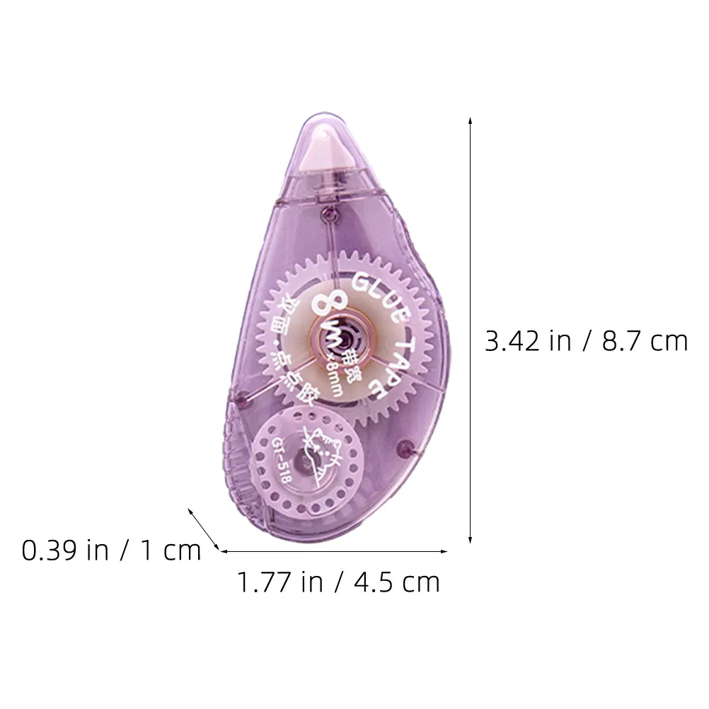 4Pcs Correction Tape Smooth Instant Drying Correction Tapes Portable Eraser Tape Students Supplies Classroom Stationery