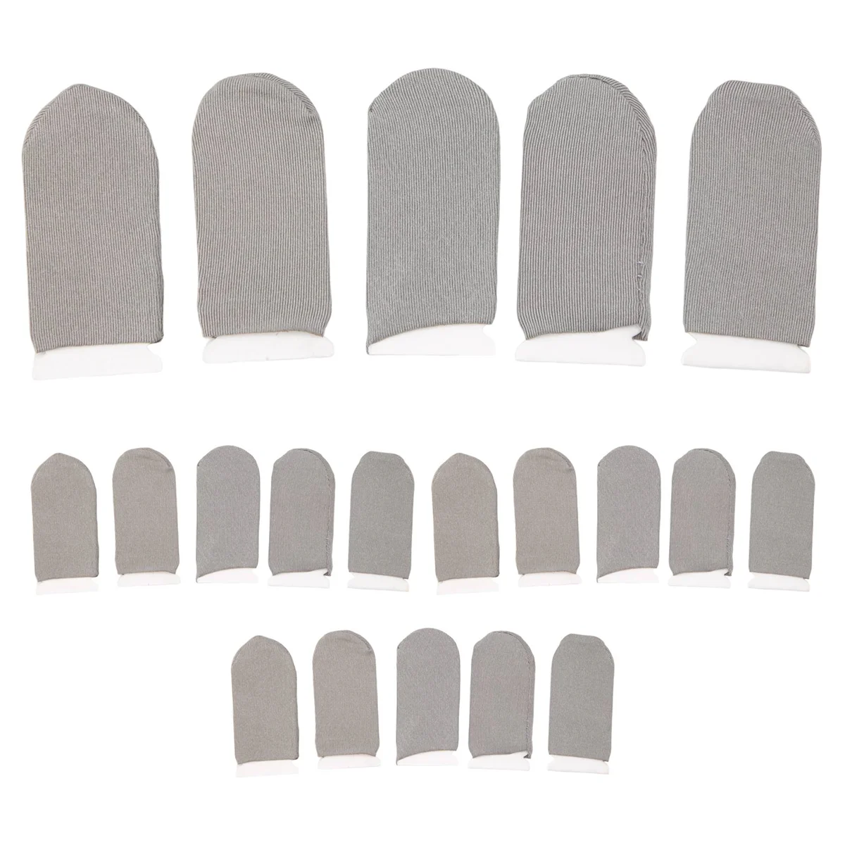 20 個スリーププルーフ汗プルーフプロフェッショナルプレススクリーン親指指スリーブ携帯電話ゲームゲーム手袋用