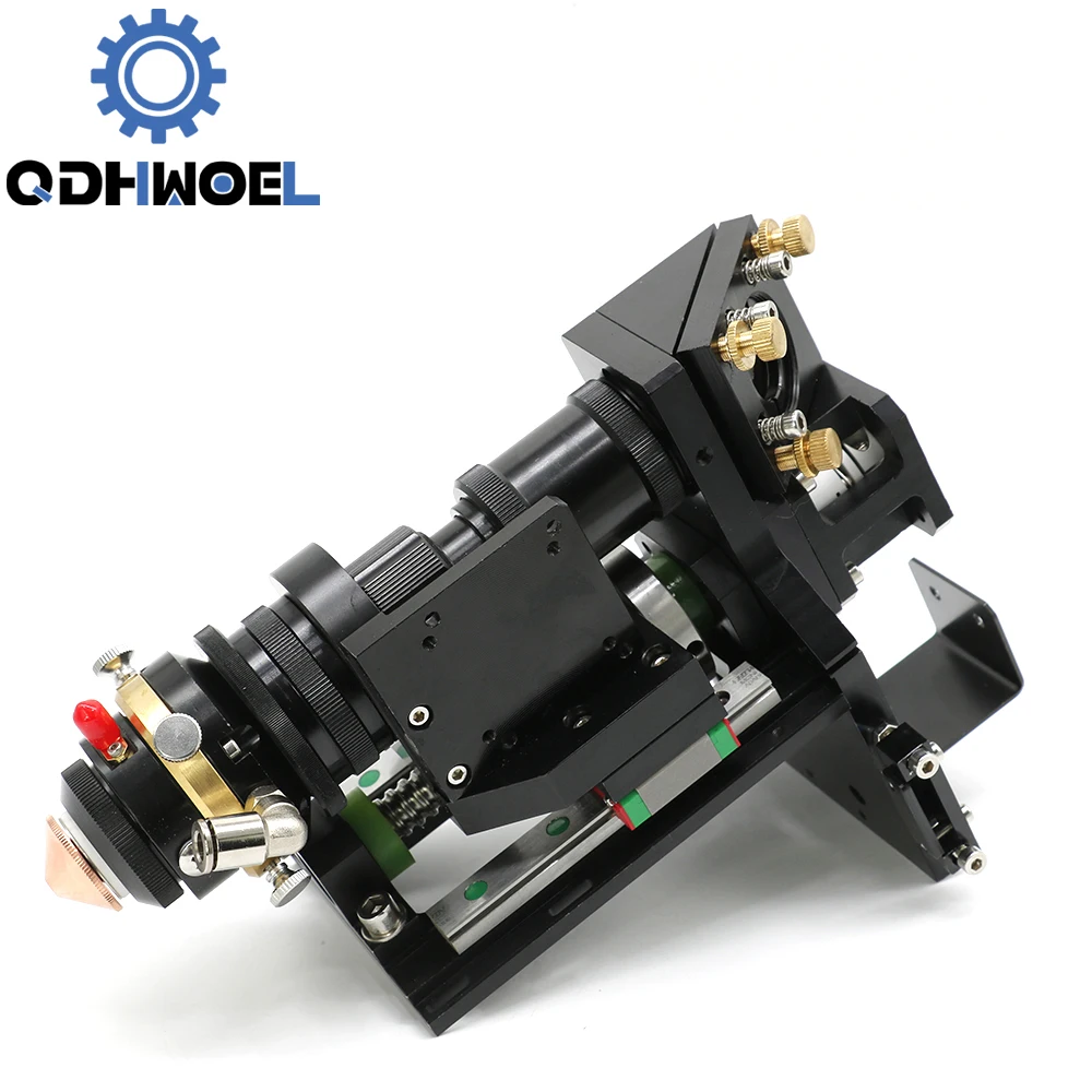 

QDHWOEL 150-500W CO2 Laser Cutting Head Metal Non-Metal Hybrid Auto Focus For Laser Machine