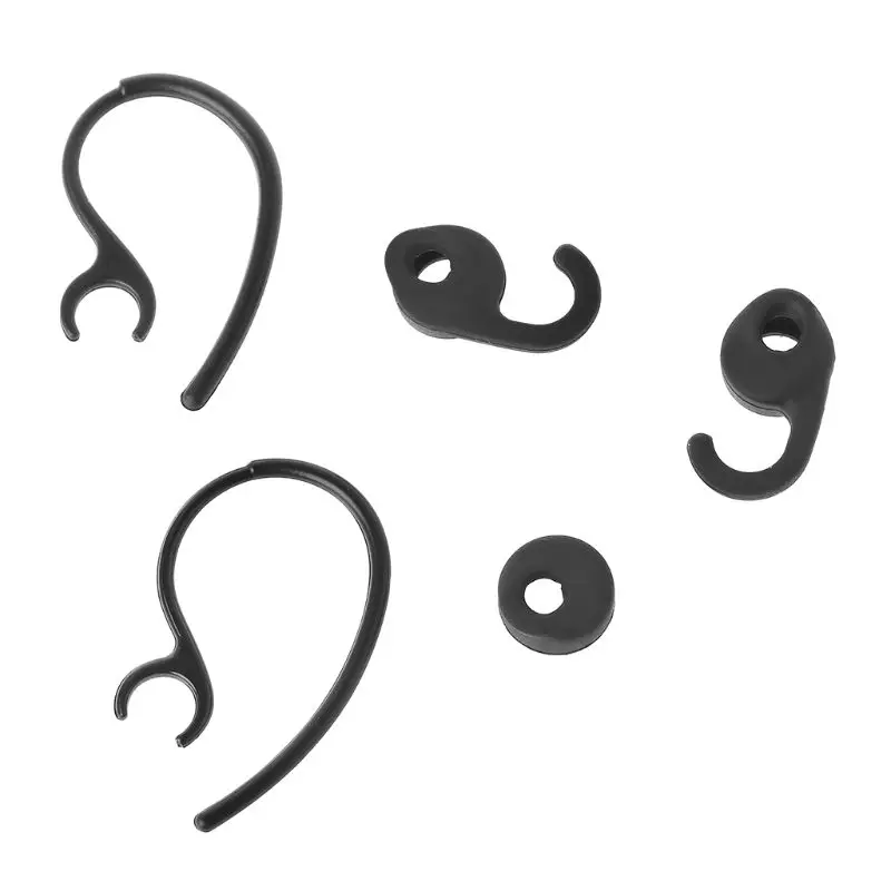 Auricolari per cuffie 3 pezzi auricolari in gel + 2 ganci per l'orecchio