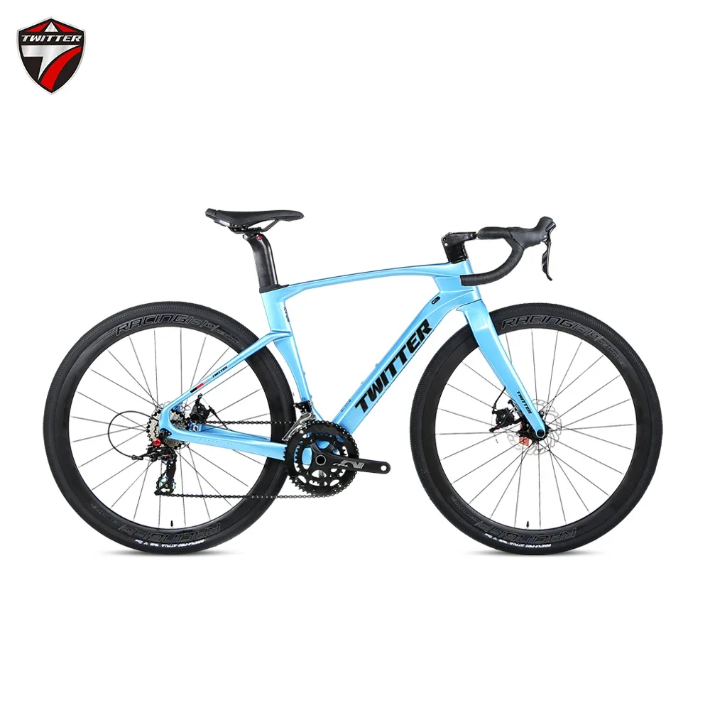 

2025 TWITTER Grael V3 105/R7120-24S T900 Carbon fiber road bike Fully concealed internal cable routing oil disc brakes bicycles