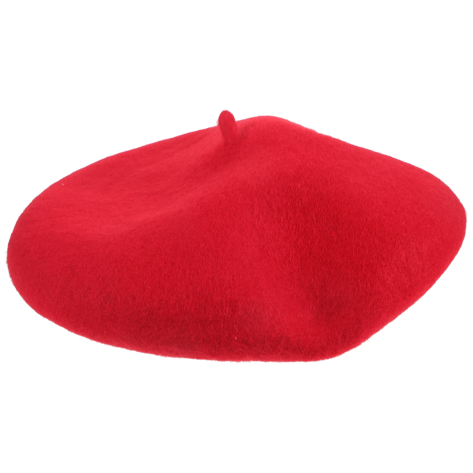 

Christmas Women Beret Hat Red Xmas Party Hats Girls Ladies Warm Wool Winter Fashion Cute Bright Color Unique Design