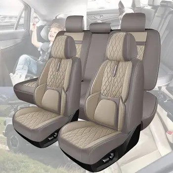 Univerzální potahy na autosedačky pro vozy Toyota Camry, Toyota Corolla, Honda Civic, kompletní sada pro 5 osob 10 nejlepší prodej Potahy sedadel Toyota Harrier - №10