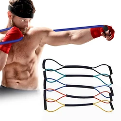 1 PC boxing training rope, boxing speed Sanda Thai air strike elastic belt resistance rope, training out of boxing kick boxing e