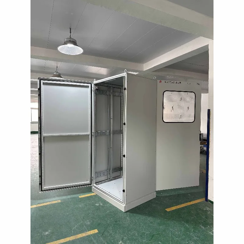 Custom Stainless Steel and Galvanized Steel Electrical Control Cabinet - IP66 Waterproof Enclosure Control Box