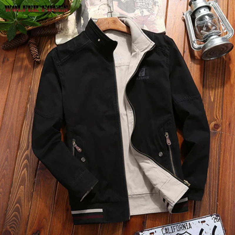 

Large Size Clothing Men's Jackets Spring Male Coat For Men Coats Mens Clothes Menswear Jackets Uniform Jaket Outerwear