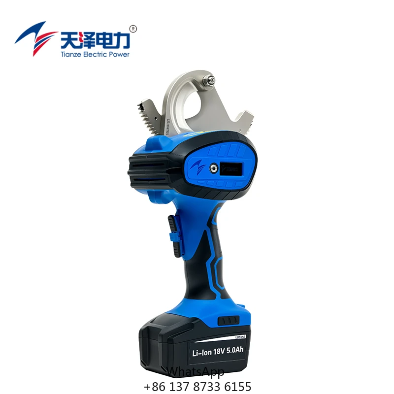 

NBMC-40 Электрический аккумуляторный резак для кабеля с трещоткой, аккумуляторный провод, гидравлический режущий инструмент