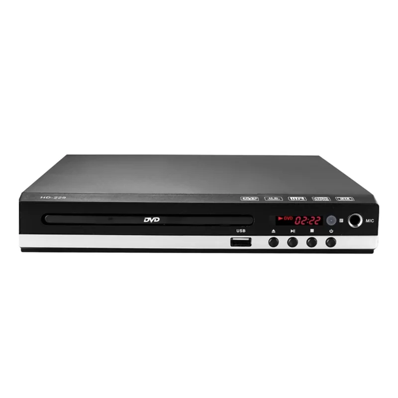 Y15A VCD CD медиаплеер домашний DVD-плеер с дистанционным управлением USB HD 1080P вилка европейского стандарта