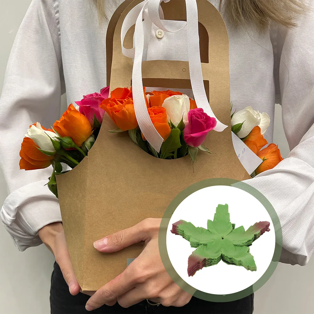 

100Pcs DIY Artificial Flower Sepals Fabric Sepals Petals Rose Flower Calyxes for Floral Craft Supplies DIY Supplies