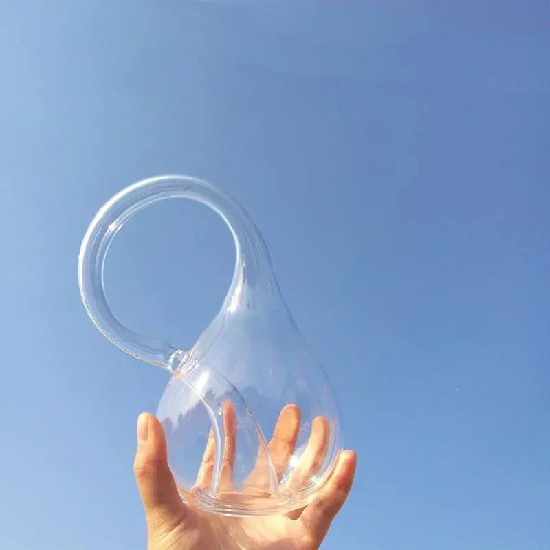 

Mini Transparent Thickened Klein Bottle Ornaments Filled Wth Water Science Teaching Four-Dimensional Space Aids