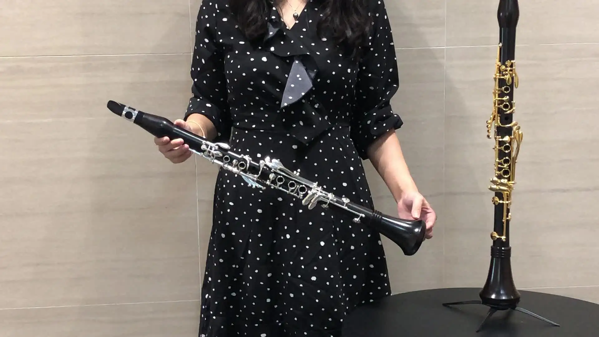 Chinese professional clarinets good quality economical French system clarinet 17keys bb silver plated ebony clarinet