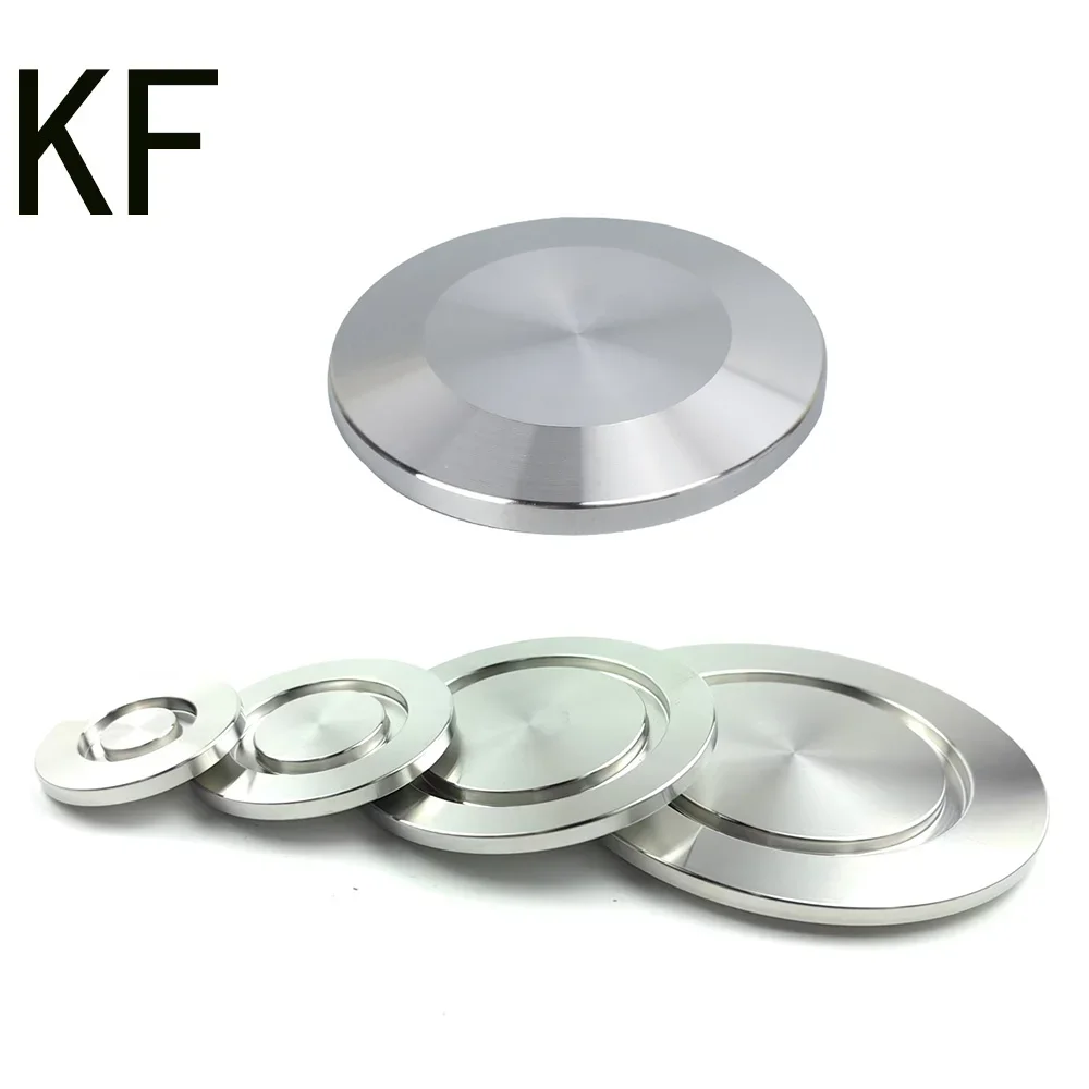 Vacuum Blind Plate 304Stainless Steel Sanitary Blank Solid End Cap Suitable for Reverse Osmosis Device and Vacuum Pipe Connector