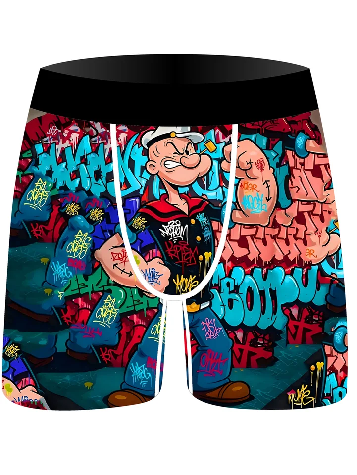 4/10piece Men's European And American Size Printed Fashionable