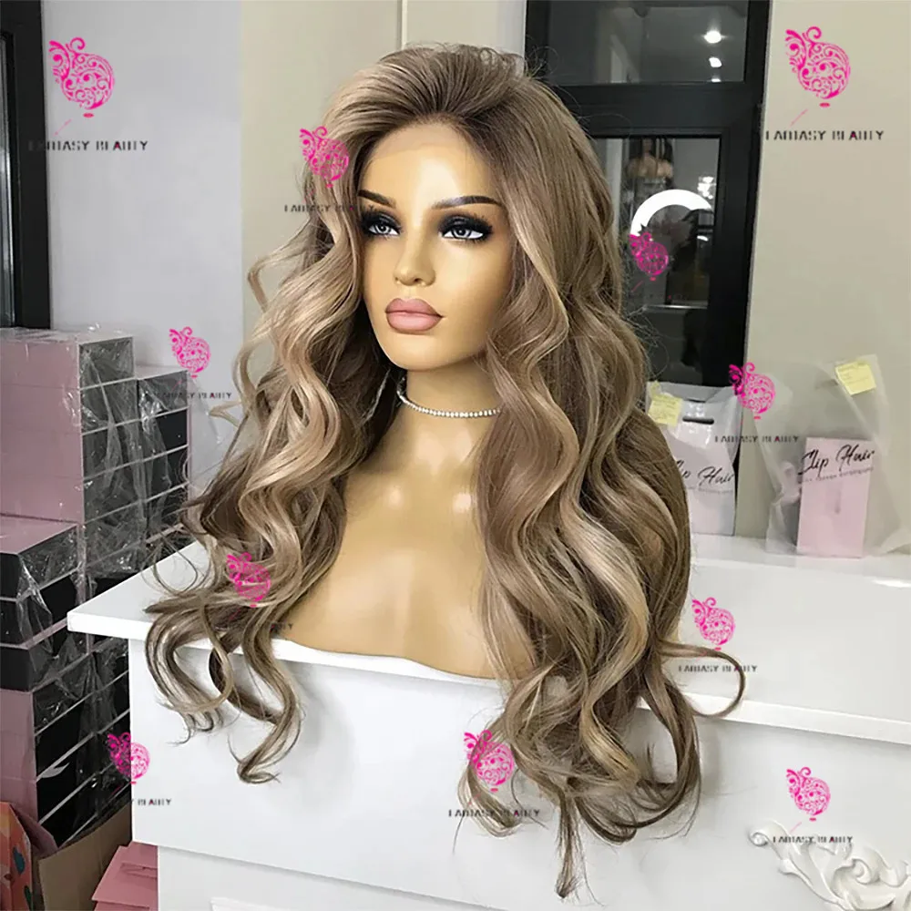 Body Wave Beautiful and comfortable glue-free female wig 100% real hair easy to wear for beginners HD full lace wig