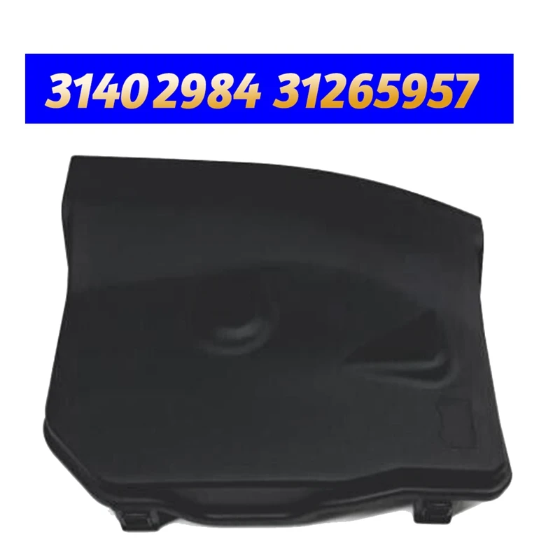 Tampa da caixa de bateria dianteira do carro, 31402984 31265957, para Volvo S80 XC60 XC70 S60 V70 2007-2016, Peças de casca exterior da bateria Vasing