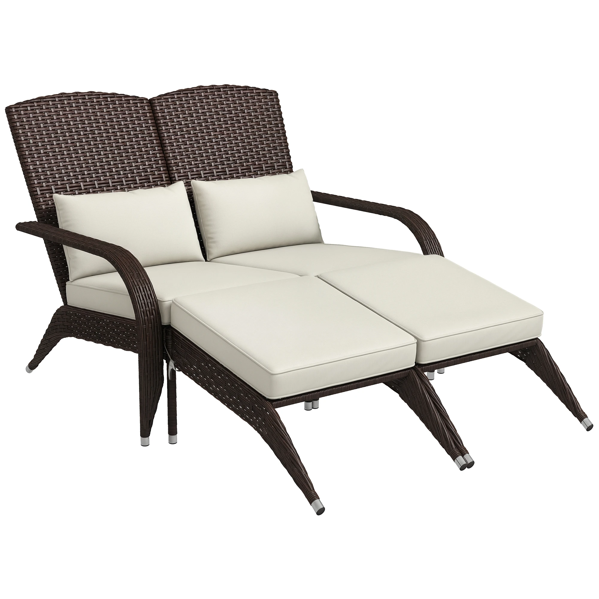 2 Sedie Adirondack in Vimini p - Outdoor Furniture With Fire Pit recensione e prezzo