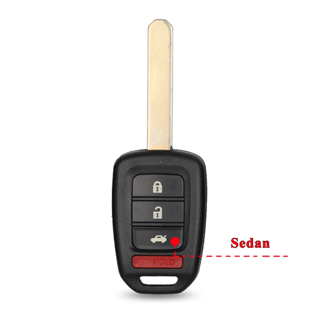 Jingyuqin 5 stücke 313,8/433 Mhz ID47 Auto Schlüssel Fob Remote Key Fob Für Honda 2013-2015 CRV 2013-2017 Accord Civic Fit MLBHLIK6-1TA ID47