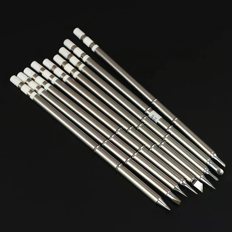 Upgrade Your T12 Station! Complete Tip Set for Hakko FX-951, Fixes Heating Issues & Improves Soldering, Easy Swap