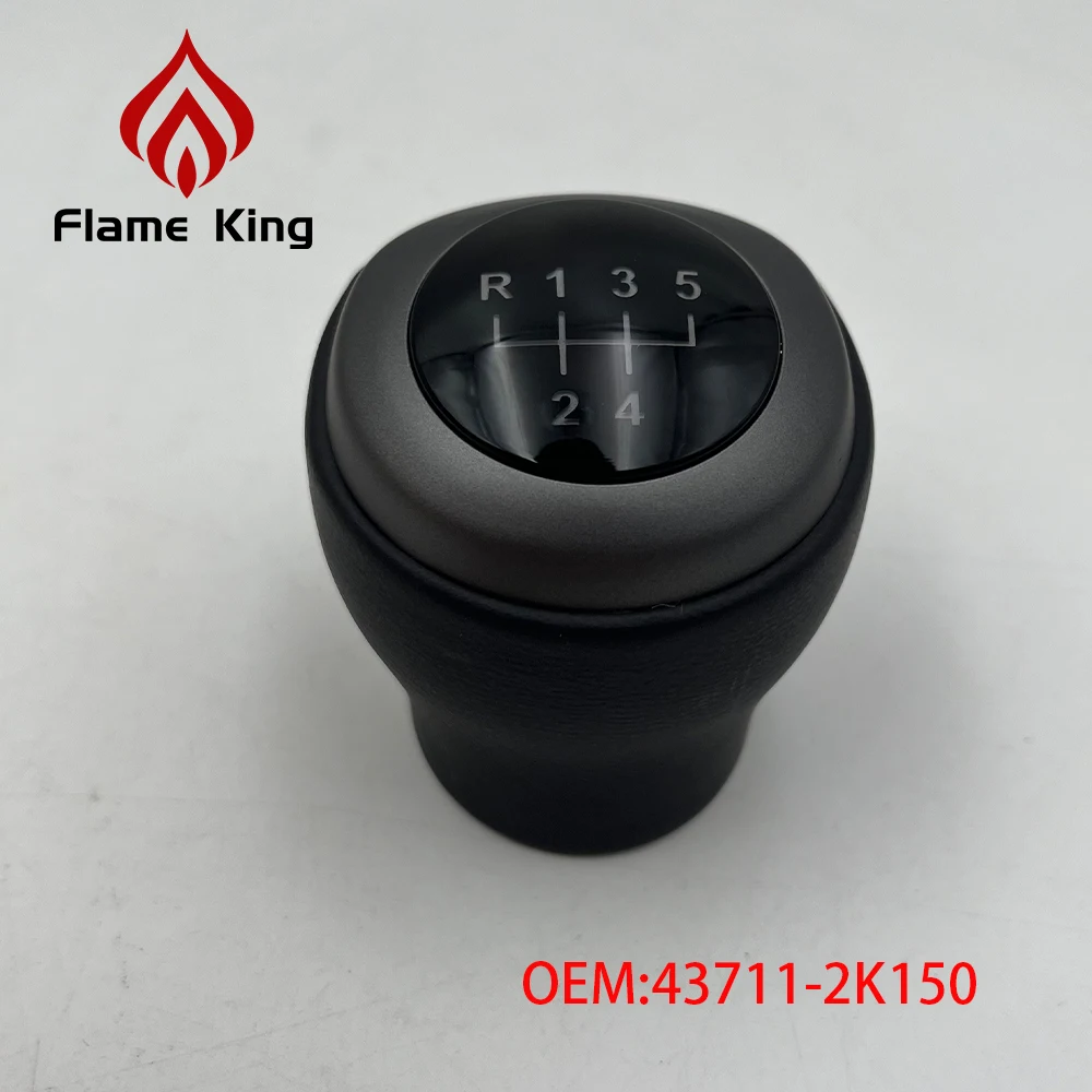 Flame king for Kia SOUL HYUNDAI elantra HD Original factory Gear knob manual shift handball shift, scalp quality 5-speed