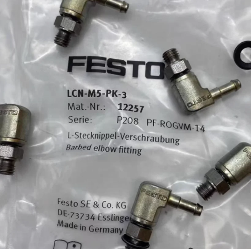 

10PCS New original FESTO barb joint LCN-1/8-PK-3 11955 LCN-1/8-PK-4 11956 LCN-1/8-PK-6 11957