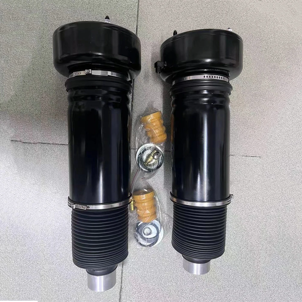 Pair Front Air Suspension Spring Assembly For 2003-2016 Rolls Royce Phantom Saloon 37106796508,37116767012