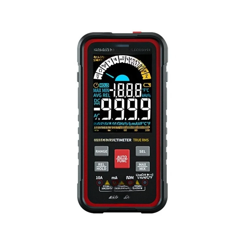 

Digital display color multimeter multi-function high-precision electrical meter intelligent large-screen ammeter NCV measurement