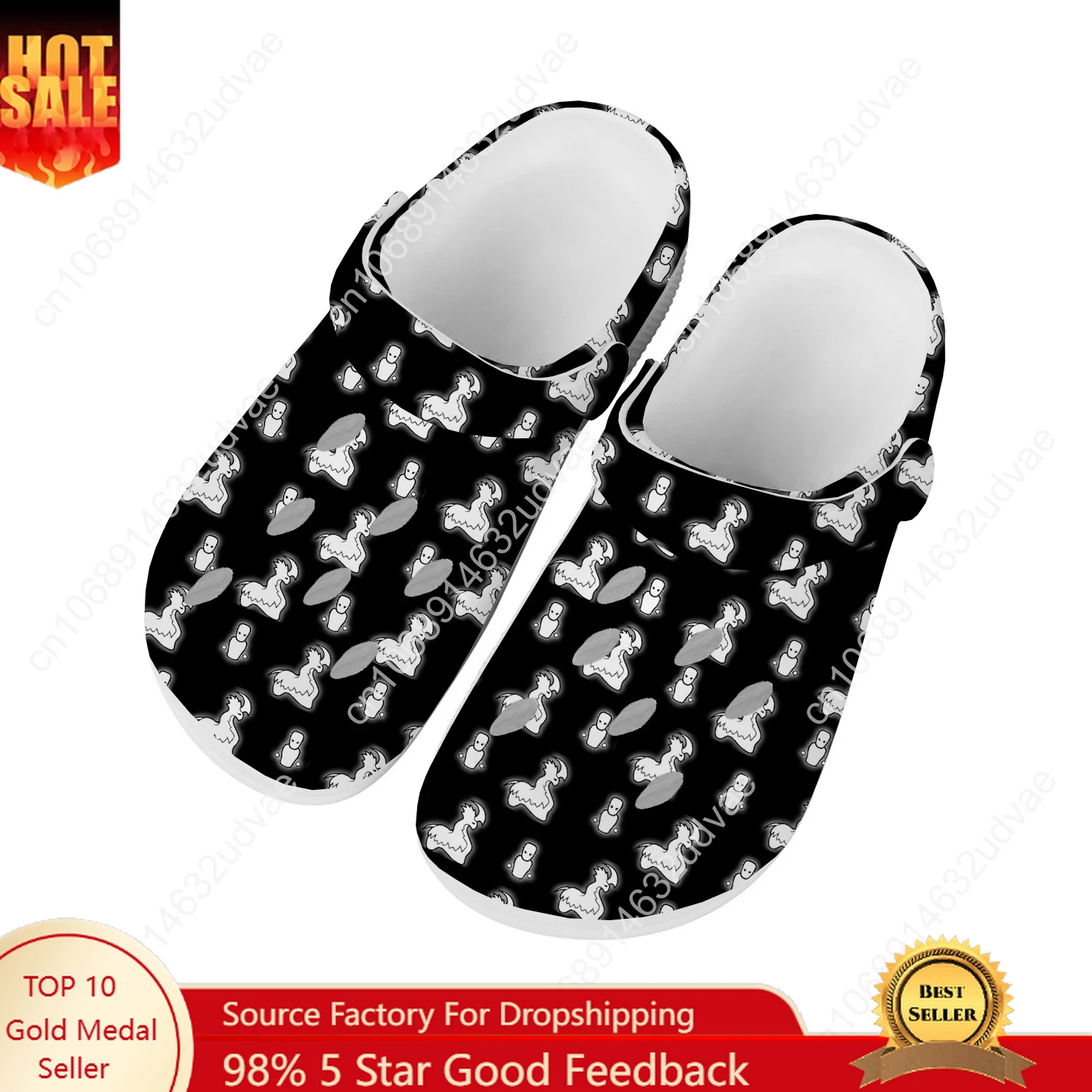 RimWorld Water Shoes Mens Womens High Quality Fashion Home Garden Clogs Customizd Sandals Beach Breathable Hole Slippers