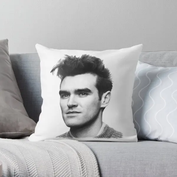 Morrissey  Printing Throw Pillow Cover Square Home Case Fashion Anime Decorative Waist Office Sofa Pillows not include One Side