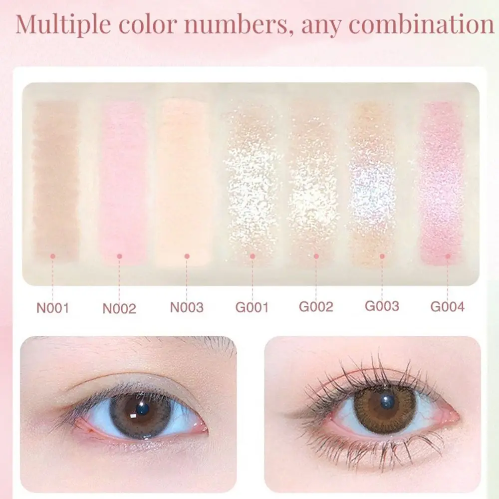 Eye Shadow Pencil Eyes Makeup Lip Liner Pencil Face Highlighter Lying Silkworm Pencil Glitter Eyeshadow Pen Eyeliner Pencil