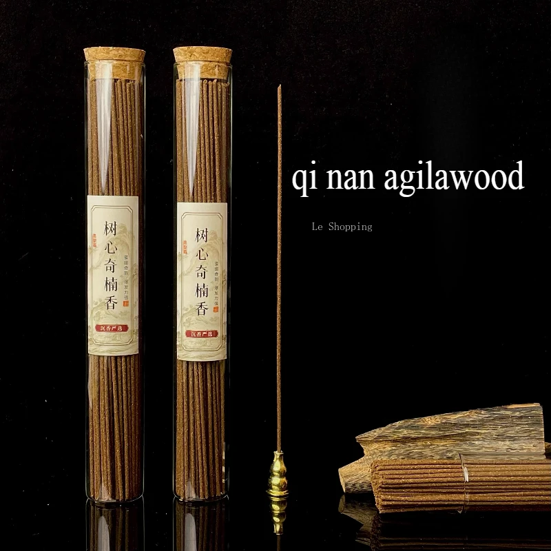 10g/50g Qi Nan Agarwood Stick Incense Pure Natural Without Addition Household Indoor Air Purification To Remove Odor Joss Stick