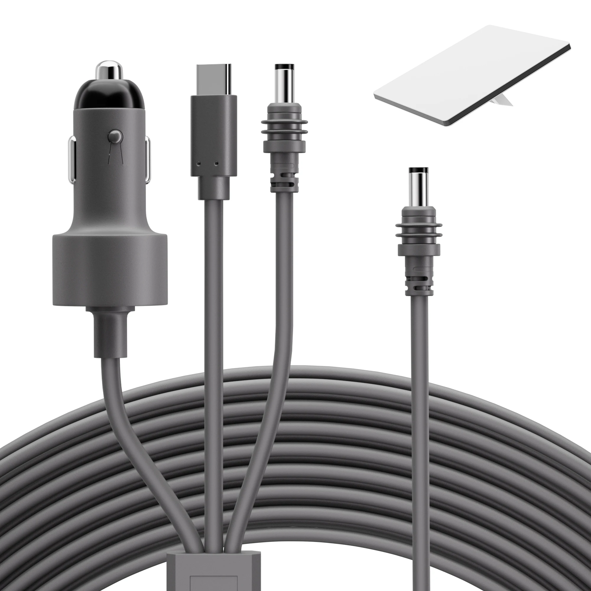 

Starlink Mini 3 in 1 Power Cable 10M with Booster USB C 12-24V Cigarette Lighter Plug and DC Power Cable Cord for Starink Mini