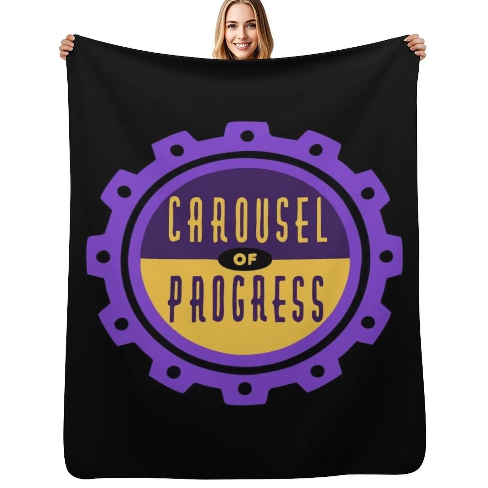 

Carousel Of Progress Walt Disneys Show Throw Blanket for winter cosplay anime Decorative Sofas blankets ands Blankets