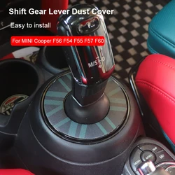 Car Accessories Leather Protective Cover for Mini Cooper F55 F56 F54 F57 F60 Countryman Clubman Gear Shift Lever Dustproof Cover