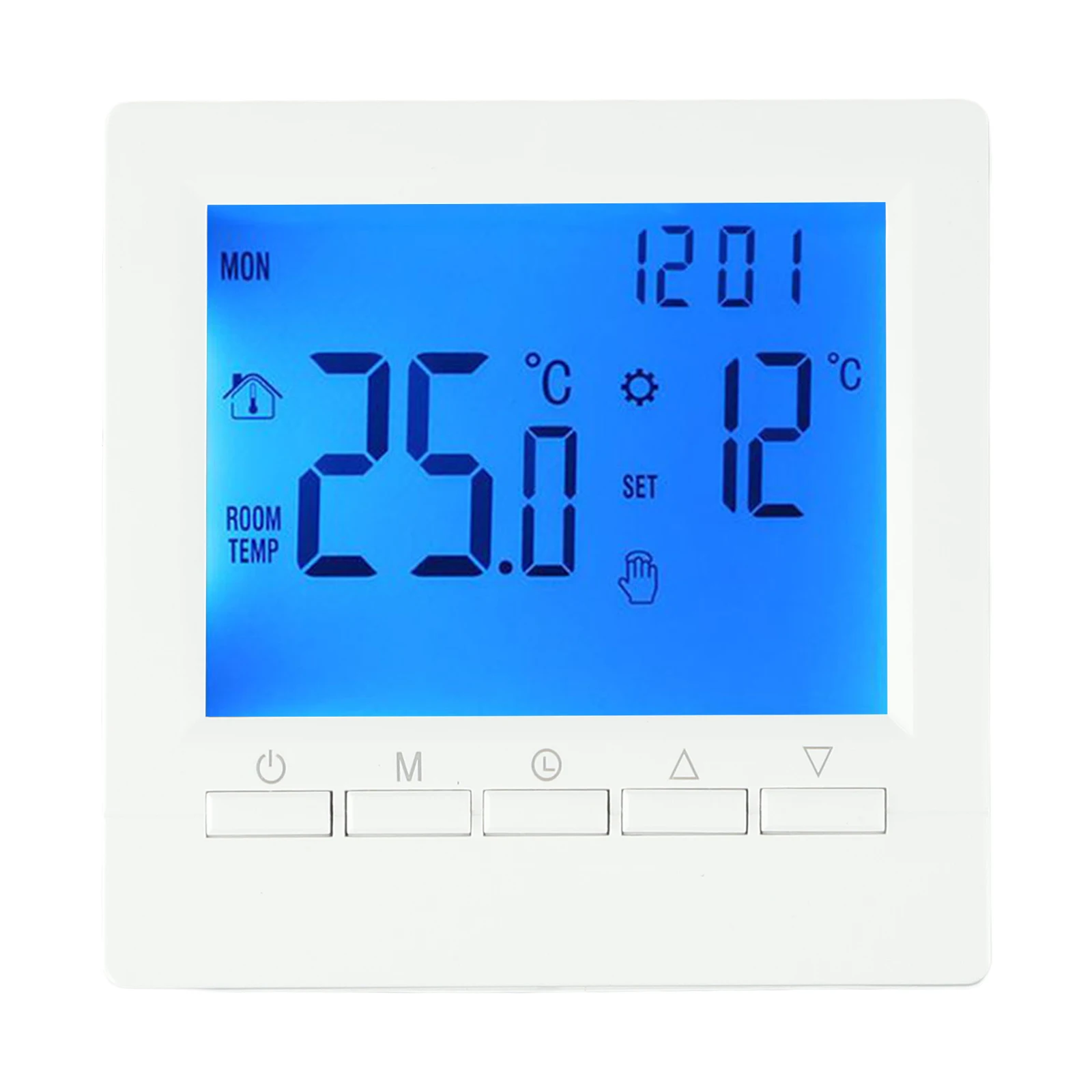 Display lcd termostato programável controlador de temperatura ambiente digital para caldeira a gás ar condicionado acessórios aquecimento sala