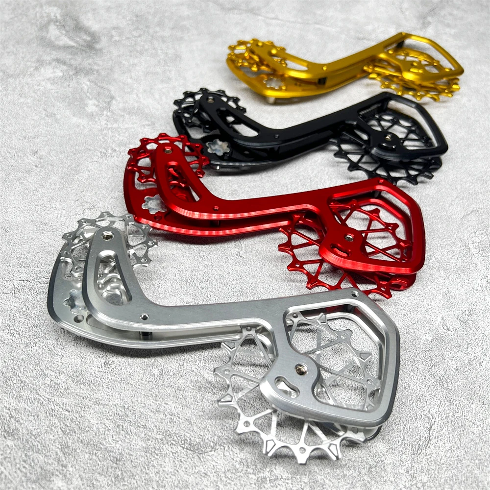 Mtb Rear Derailleur Cage Pulley Wheels for Shimano 11speed Derailleur Oversized Bearing For Deore XT SLX XTR M7000 M8000 M9000