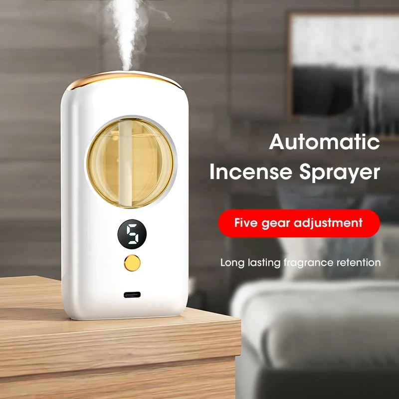 Slimme Aromatherapie Machine Luchtverfrisser Zuiveringsinstallatie Automatische Sproeier Etherische Olie Parfum Diffuser Woonkamer Toilet Deodorizer