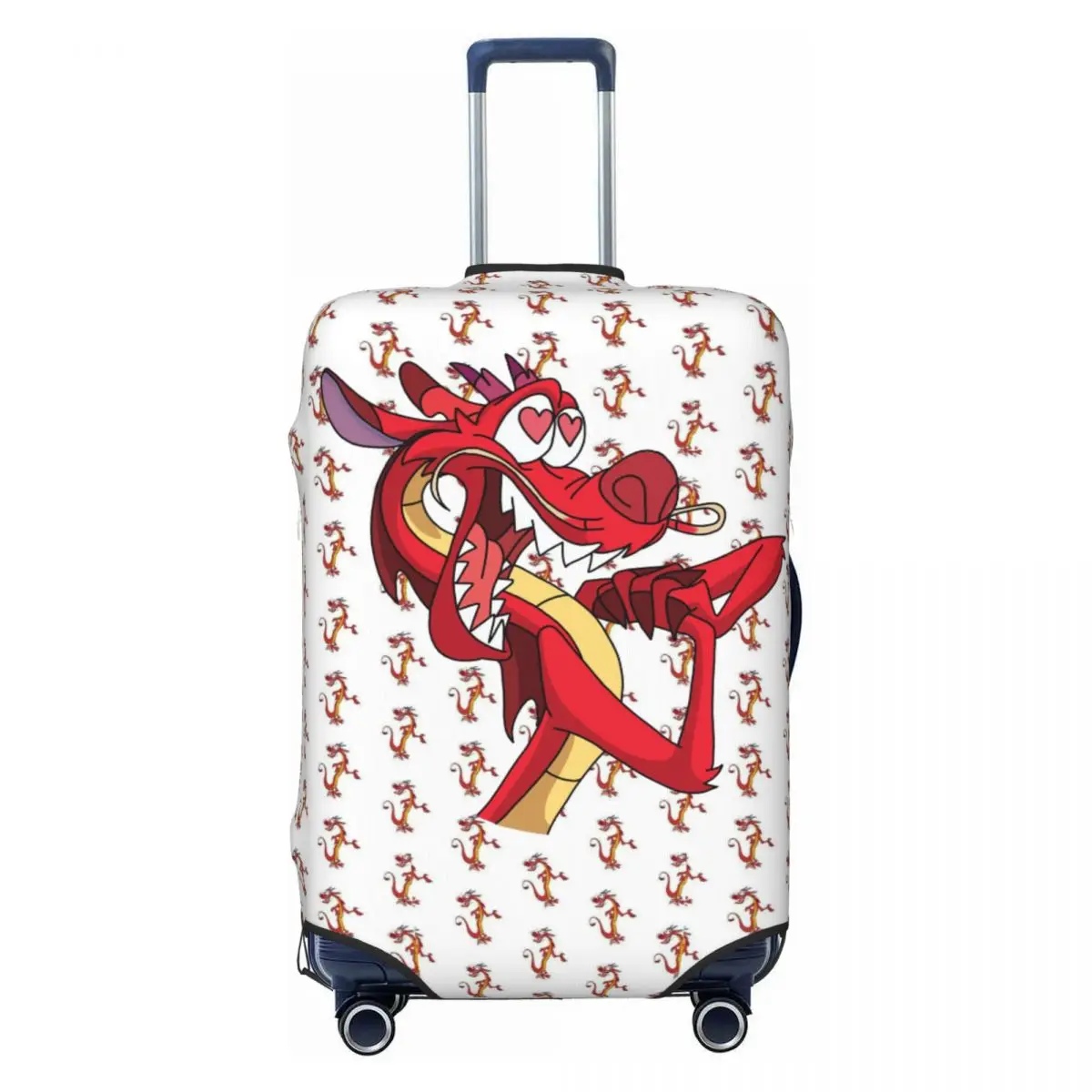 

Чехол для чемодана с рисунком M-Mulan, милый защитный чехол для чемодана, подходит для чемоданов 18-32 дюймов