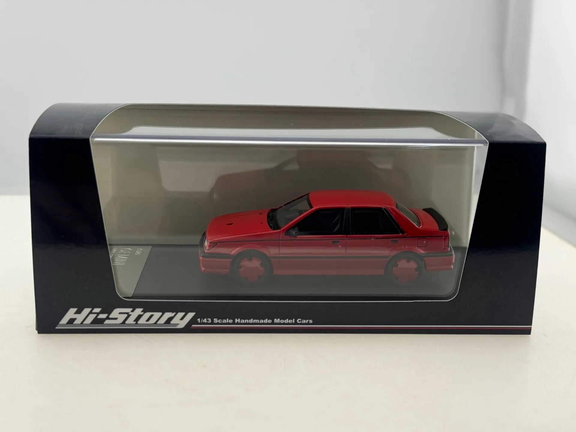 

Литой под давлением HI Story, масштаб 1/43 Isuzu Gemini, модель автомобиля из смолы, Коллекционная игрушка, подарок, сувенир, демонстрационный орнамент