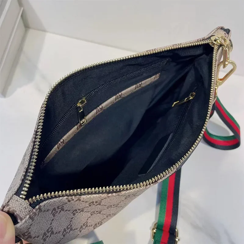 حقيبة كروس غير رسمية عالمية جديدة للرجال والنساء حقيبة يد عصرية مطبوعة بكتف واحد حقيبة ركاب متطابقة تمامًا #6