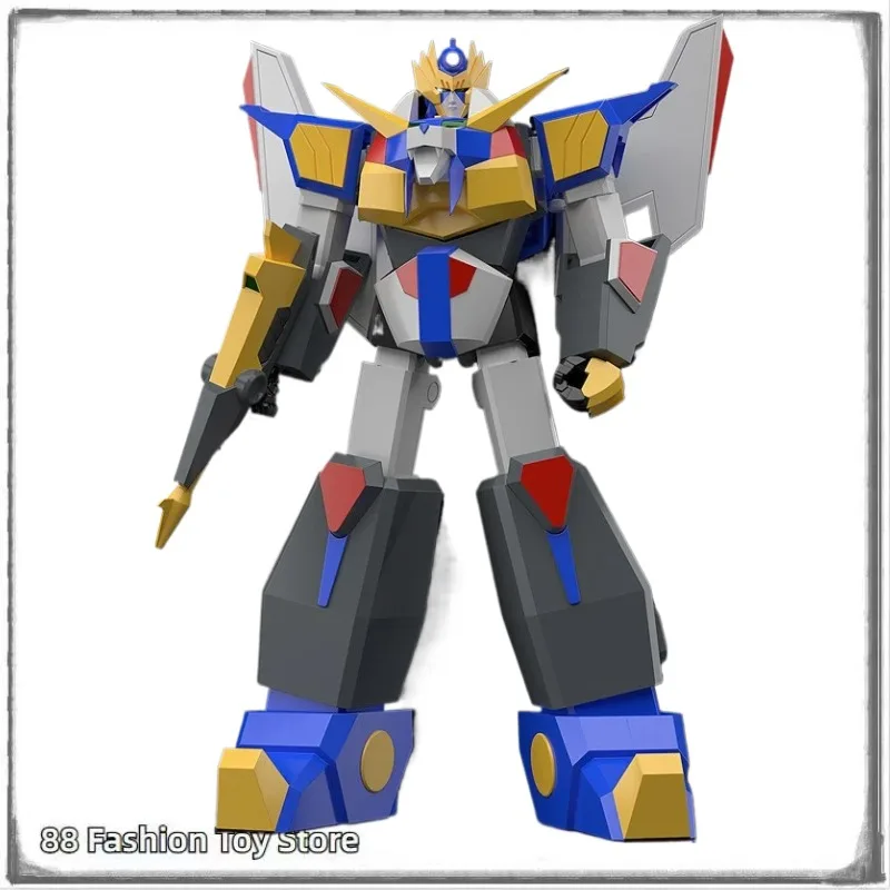 В наличии Оригинальная коллекционная фигурка GSC MODEROID Genki Explosion Ganbaruga Revolger (аниме-модель, статуэтка)