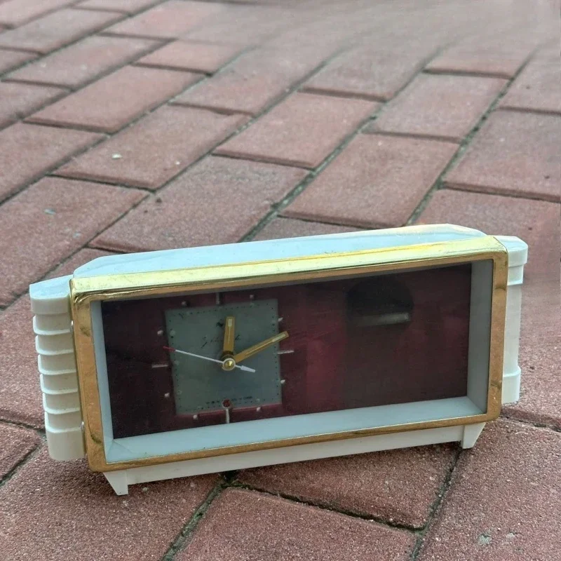 In the 1960s, alarm clocks were in normal use.