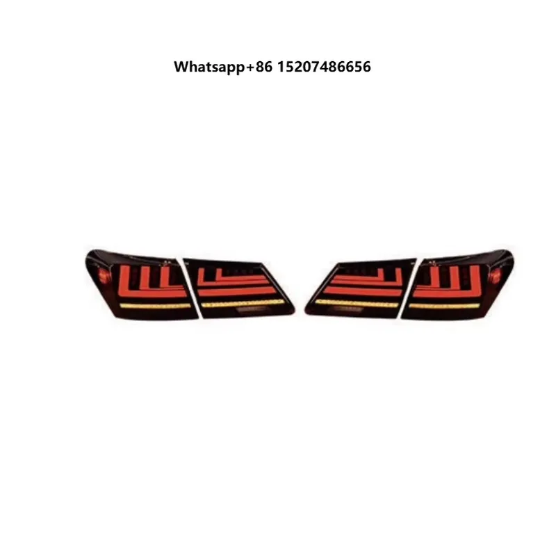 2006-2012LED Rear Taillight Assembly LED Brake Light Flow Turn signal ES240 ES250 Upgrade 2018 Style LED Taillight for