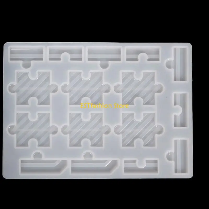 Y5GC 3D Chess Silicone Resin Mold Checkers Board Crystal Epoxy Resin for Diy Resin Mold Crafts Making Family Party Game