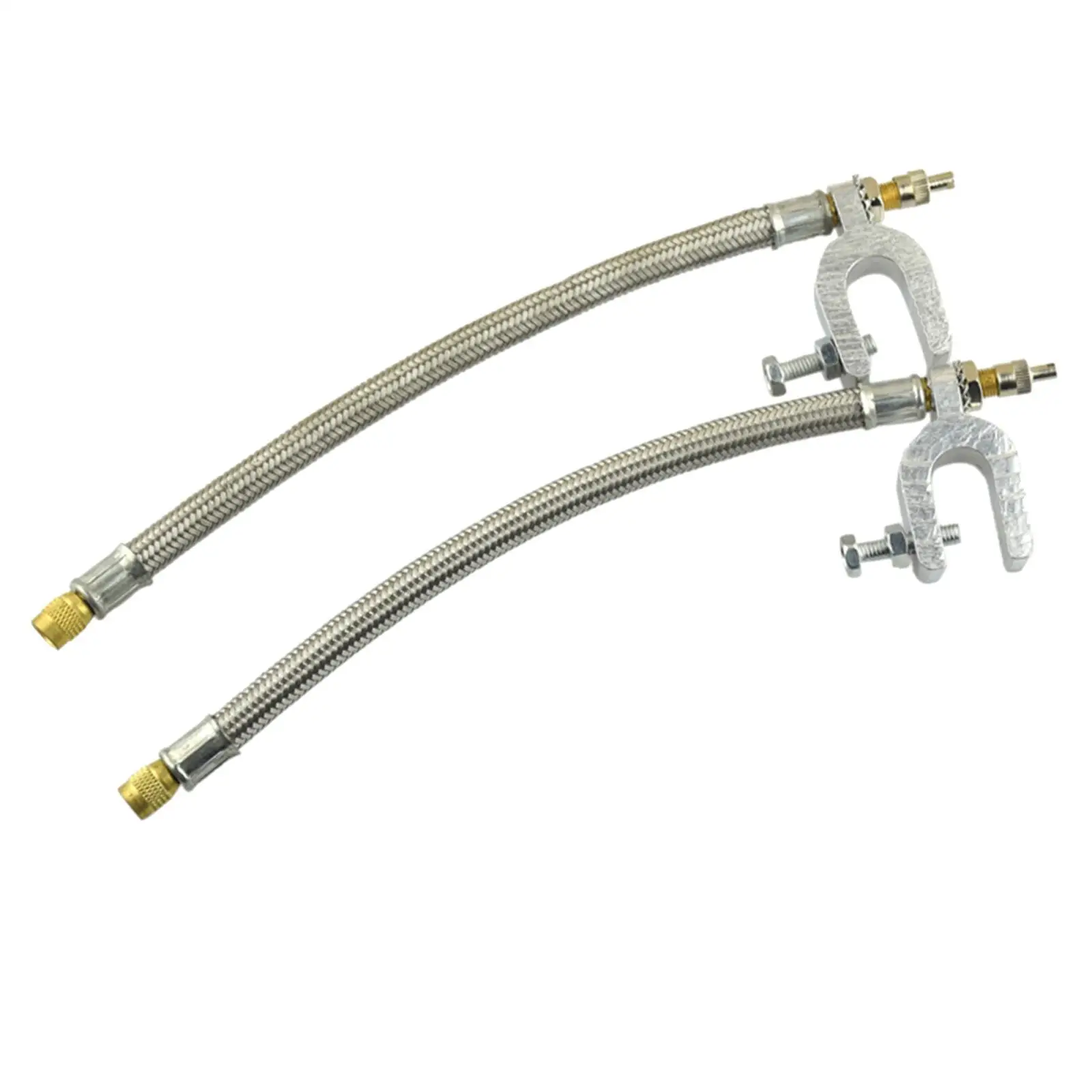 2 x extensão da válvula do pneu flexível roda ônibus caminhão transit adaptadores Vastago de valvula del neumatico extensão