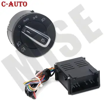 Capteur de lumière pour VW Golf 4, Jetta MK4, Passat B5, Transporter Multivan Caravelle T5 T6 + AUTO, bouton de commutation de lampe de sauna, Tech 256