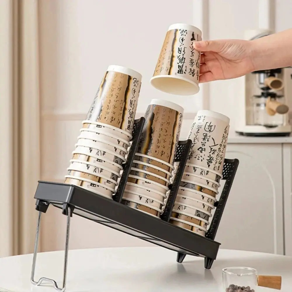 

Утолщенный кронштейн для подстаканника, наклонная полка для чашек для кофейни, плоский складной уголок для хранения кофе, бытовой