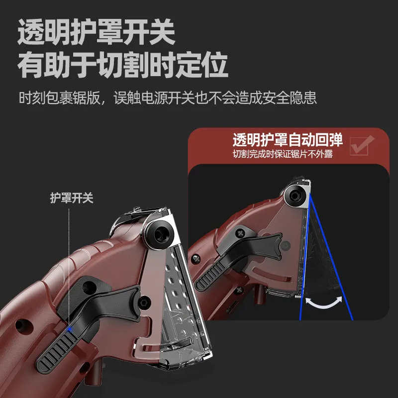 Multifunctional Electric Clean Mini Saw Household Small Cutting Machine Wood Panel Tile Gypsum Board PVC Miniature Circular Saw