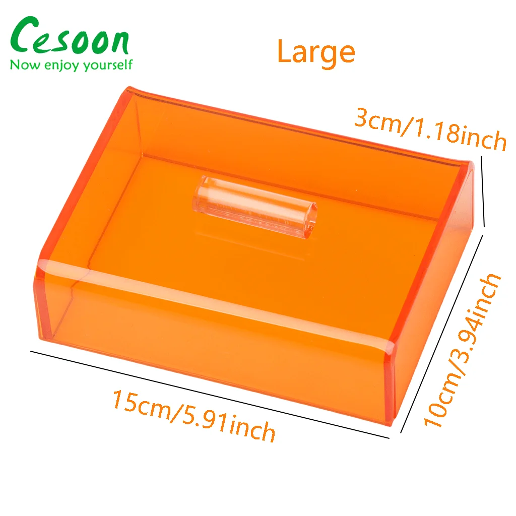 1Pc Dental Resin Shading Box Plastic Shade Cover Oral Light-Proof Aesthetic Protective Cover Dentistry Storage Box Dentist Tools