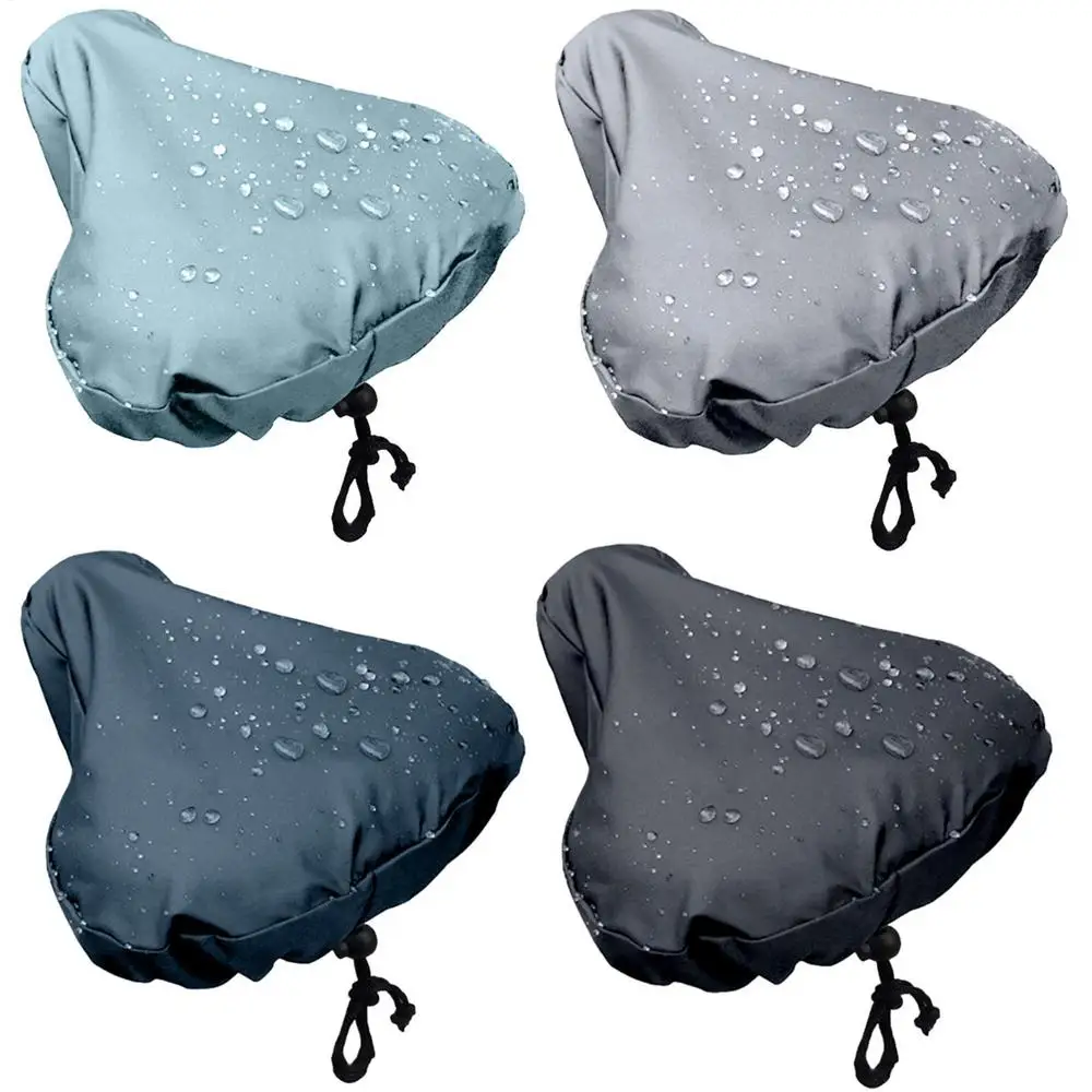 AliExpress Bicycles Saddle Seat Rain Cover Dust-proof Cushion Protector Guard With Drawstring Saddle Protective Cover Seat Rain Cover